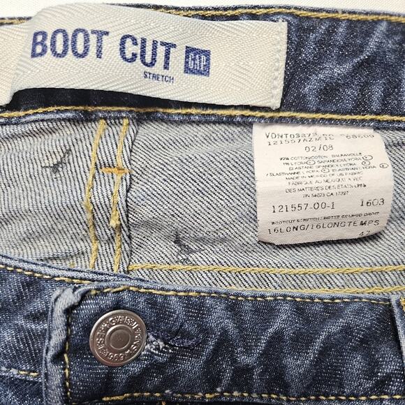 Gap Boot Cut Denim Women's Jeans 16L - Picture 4 of 10